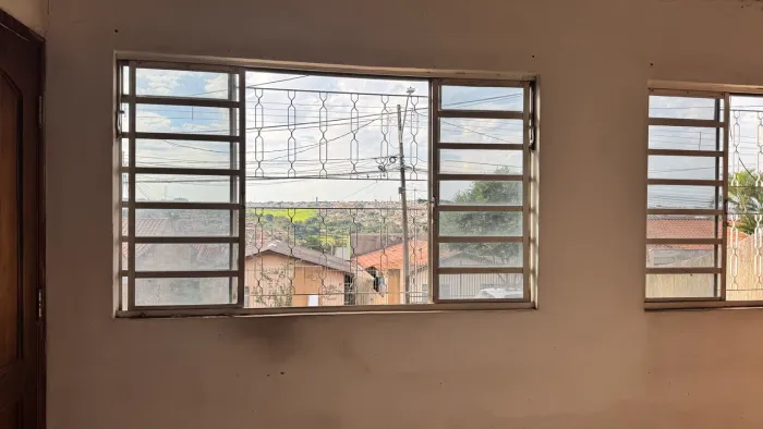 Janelas de ferro com vidro