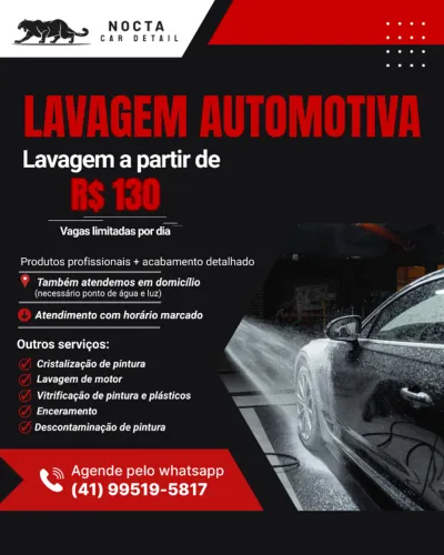 Lavagem automotiva 