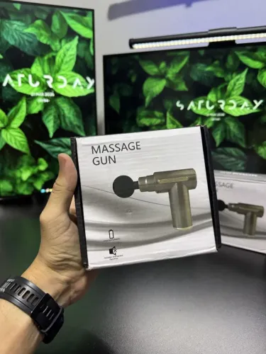 Massage Gun - Massageador Elétrico Portátil