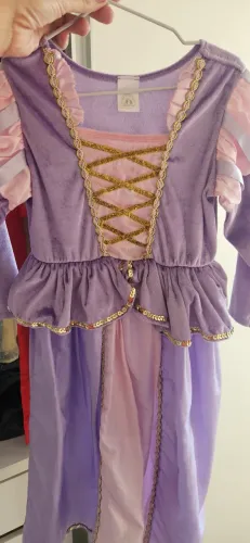 Fantasia Rapunzel Manga Longa 