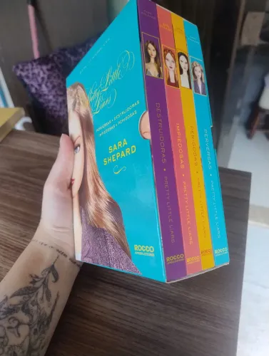 Box 2 de livros pretty little liars - vol. 5-8