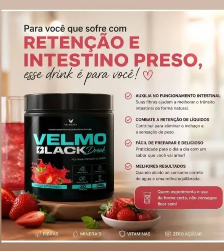 Velmo Black drink