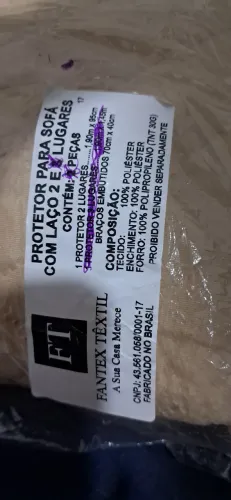 Protetor para sofá de 2 lugares