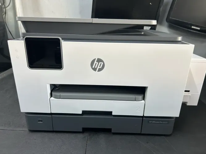 Impressora Multifuncional HP OfficeJet 9020 com Bulkink
