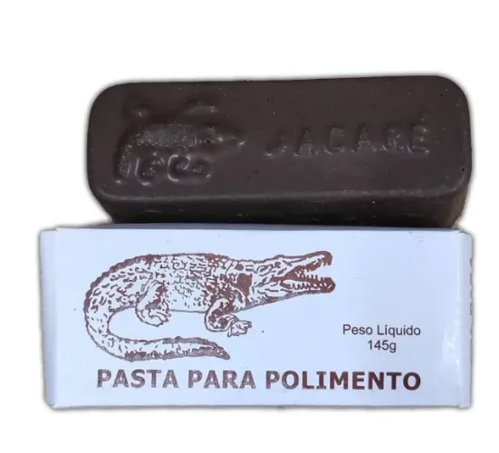 Pasta de Polimento Jacaré Marrom
