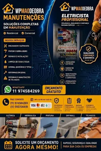 Pedreiro especialista em reformas