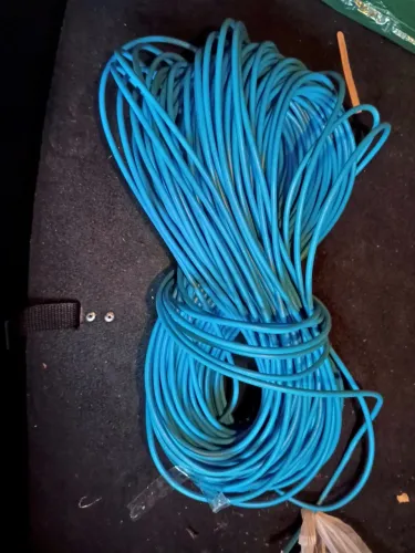 Fio 4mm, 50 metros, Mambei, azul