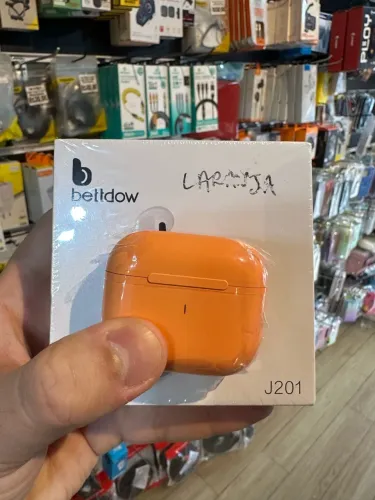 FONE DE OUVIDO BETTDOW J201 TWS - LARANJA