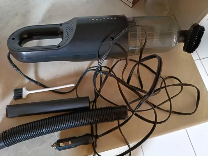 Aspirador portátil 12v para carro