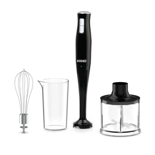 Mixer Arno TurboMix Pro 400W MX31, 3 em 1 com Processador de 600ml - Novo com garantia NF