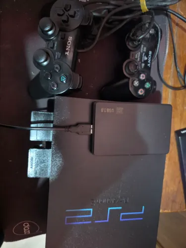 PlayStation 2 Fat controle sony e 60 jogos 