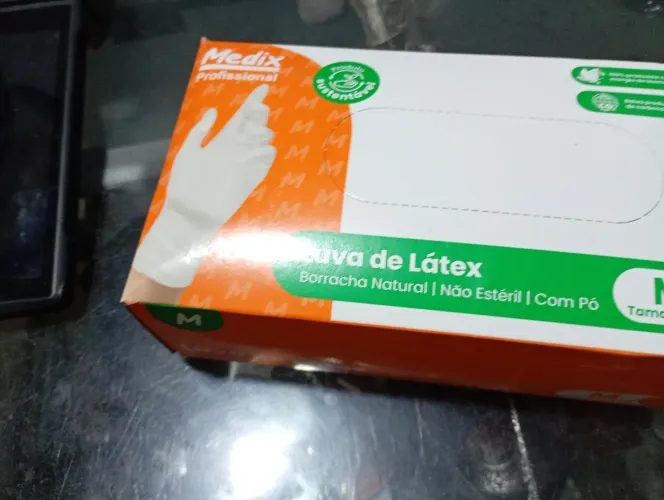 caixa de kuva latex c 100 unidades 20.00 medix