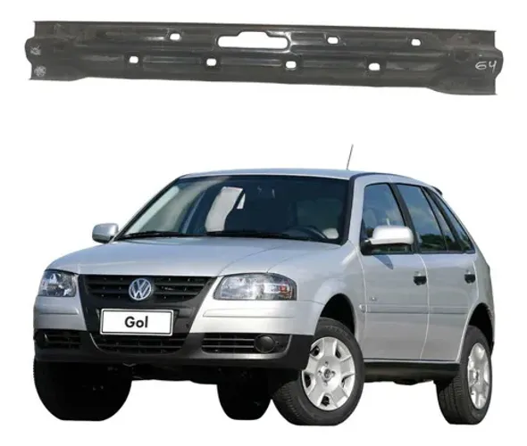 Alma Parachoque Traseiro Volkswagen Gol G3 G4 1999 A 2014