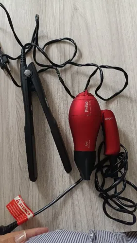Chapinha e secador portátil