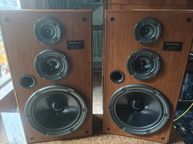 Par de caixas Technics SB-CR77