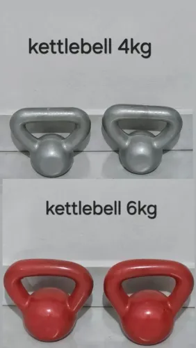 Kit kettlebell (1unidade) 4, 6, 8, 10, 12, 14 e 16kg