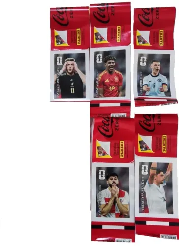 Figurinhas Copa do Mundo 2026 da Coca - Kit de 5