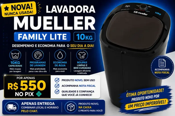 Lavadora 10kg