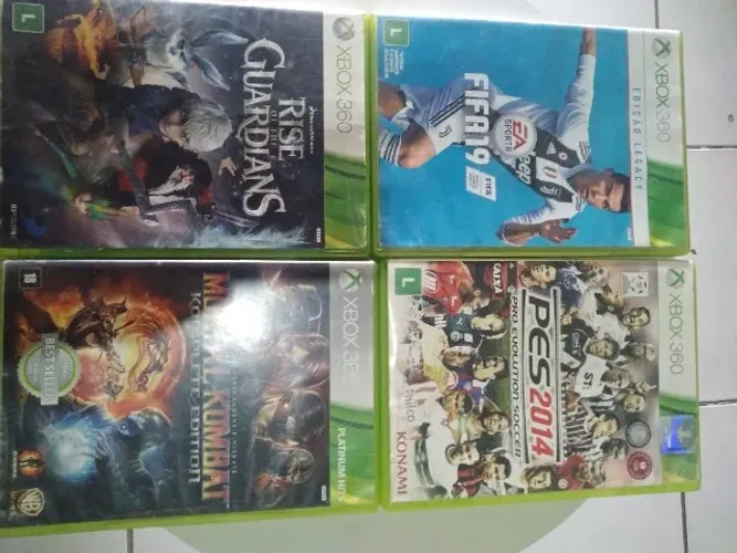Oferta: quatro jogos originais de Xbox 360 por apenas 100 reais todos