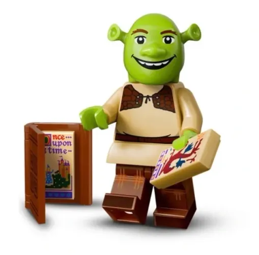 LEGO - Minifigures - personagem Shrek - 71053 lacrado
