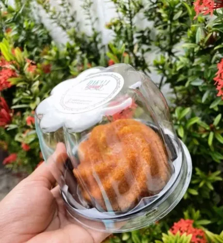 Embalagem para mini panetone/bolo