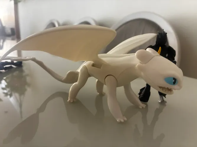 Boneco Fúria da luz - Como treinar o seu dragão 