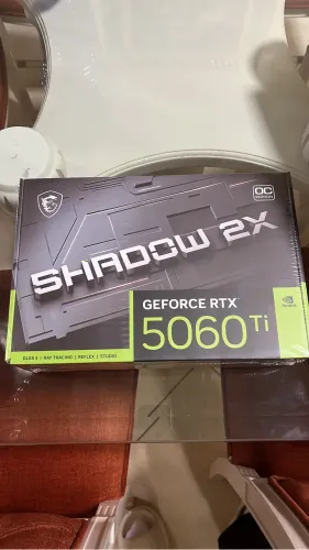 Placa de vídeo MSI RTX 5060Ti. NOVA LACRADA com garantia de 12 meses com a PICHAU.
