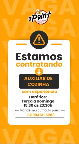 Auxiliar de cozinha com experiência