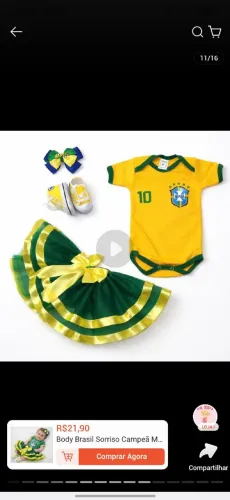 Conjunto mesversario copa tamanho 3 a 6 meses
