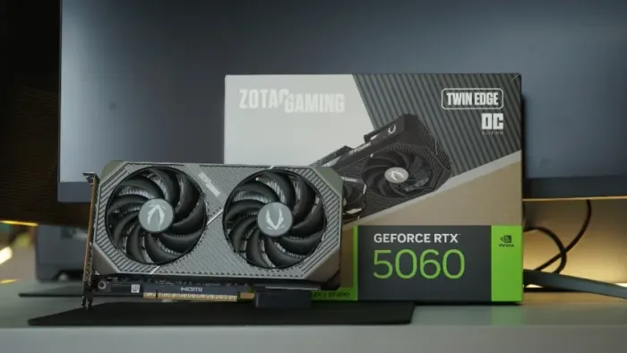 RTX 5060 8GB ZOTAC Gaming Twin Edge OC - 21x no cartão- Loja Física!