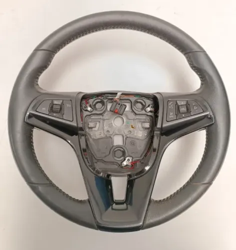 Volante Chevrolet Onix Cobalt Spin | 2012 à 2019 - Usado/Original - Couro Moldura Preta