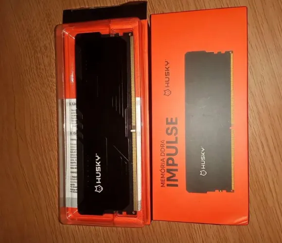 Memória RAM Husky Impulse, 16GB, 3200MHz, DDR4, CL22, Preto