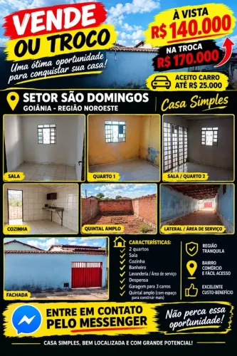 Casa a venda 