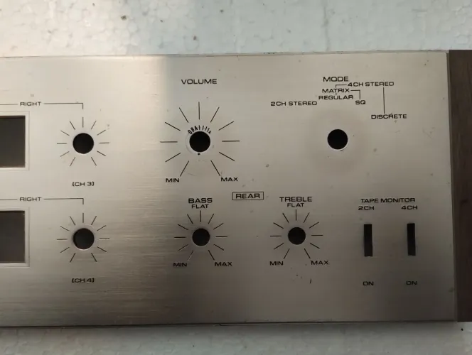 Pioneer quadrafonico só frente