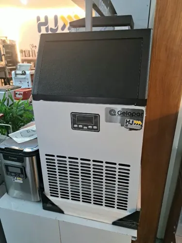 ac maquina de gelo produçao diaria 45 kg Gelopar