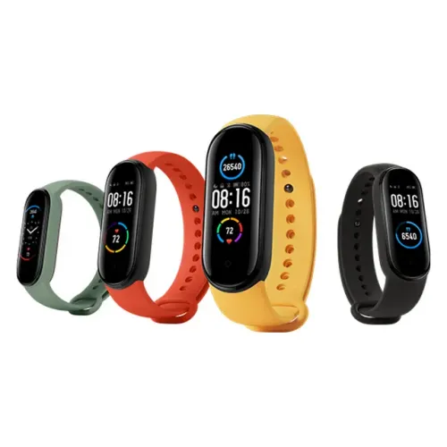 Pulseira Inteligente Xiaomi Mi Smart Band 5 com tela AMOLED de 1.1" e 11 modos esportivos