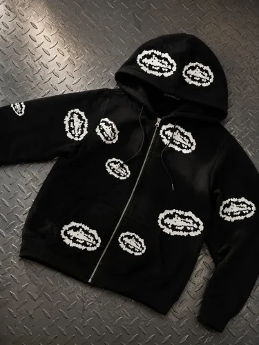 MOLETOM C ZÍPER CORTEIZ X DENIM TEARS