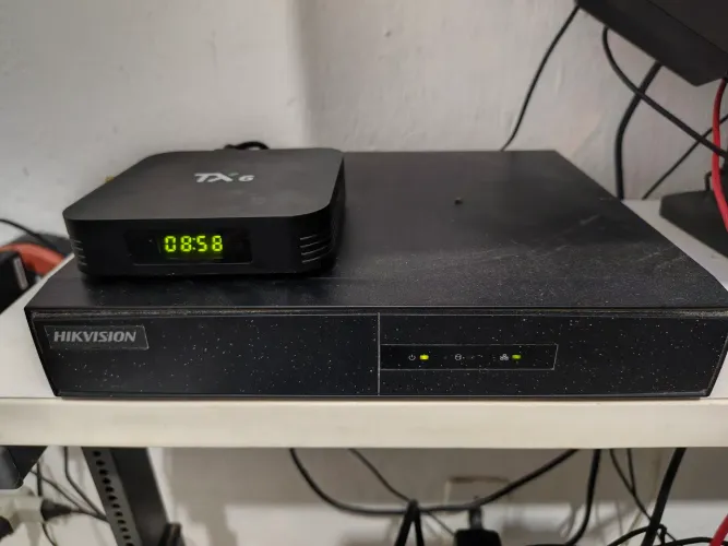 DVR com câmera IP
