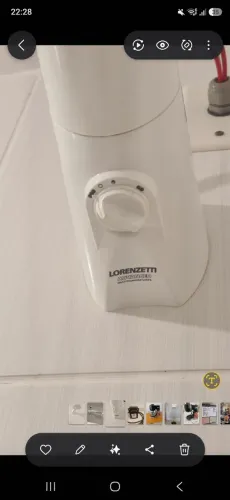 Chuveiro Lorenzetti Advanced Multitemperaturas - Funcionando