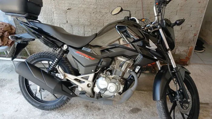 a moto está extra nova de verdade