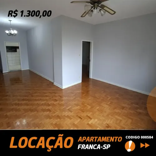 Imóvel para aluguel possui 89 metros quadrados com 2 quartos em Centro - Franca - SP