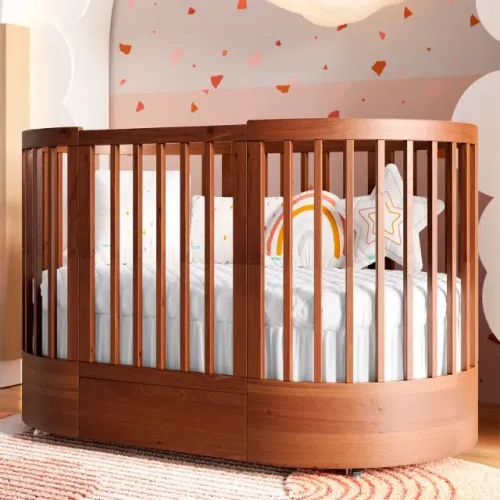 Berço Evolutivo 3 em 1 Wave Divicar - Novo com Pequenas Marcas