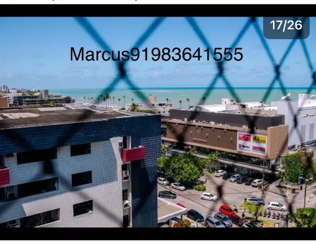 ALUGO FLAT 2 QT 1 Quadra do MAR em frente o MAG Shopping
