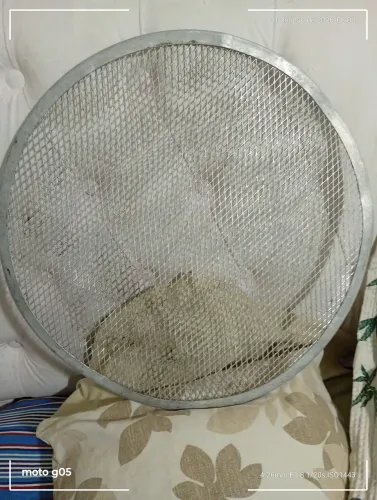 Tela para assar pizza 45 cm aço inox inoxidável 