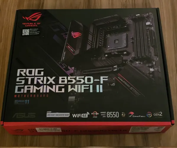 PLACA MAE ROG STRIX B550-F GAMING WIFI II (NOVA)