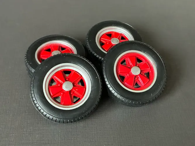 Jogo de Rodas Fuchs escala 1/18