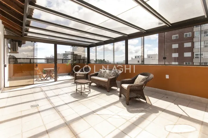 Amplitude, terraço e vista