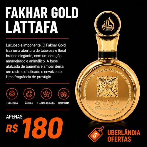 Perfume Árabe Fakhar Gold 