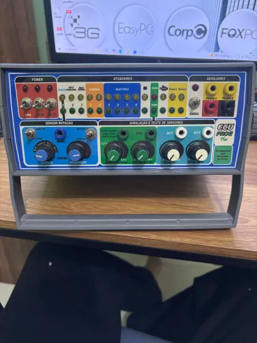 Simulador de central eletrônica flex