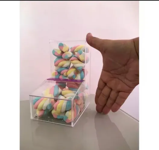 Pote acrílico selfie service 